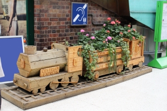 Holzlokomotive
